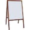Flipside Signage Easel, Dry-Erase/Chalkboard, 24"Wx42"H, Multi FLP31210 - alternate 1